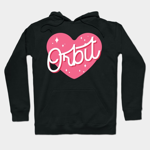 LOONA orbit fandom typography Hoodie by Oricca